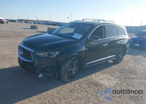 2020 Infiniti Qx60 Luxe z USA, uszkodzony, nr VIN 5N1DL0MN3LC523946